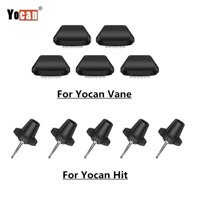 Dry Herb Vaping Accessories - 5 개/갑 오리지널 Yocan Hit/Vane 마우스피스