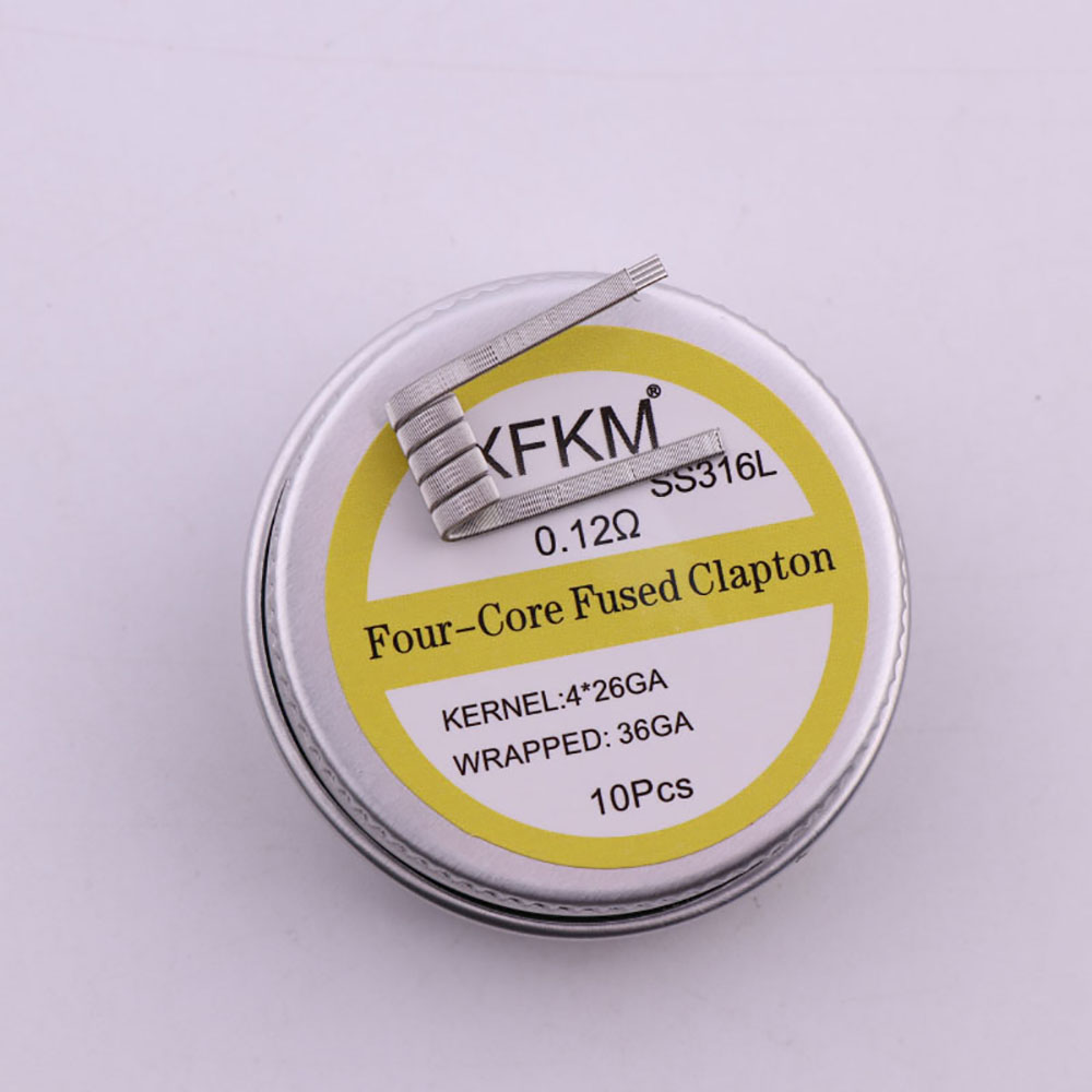 Clapton Wire Pre Built - 나선형 ID 사전 제작 융합 클랩톤