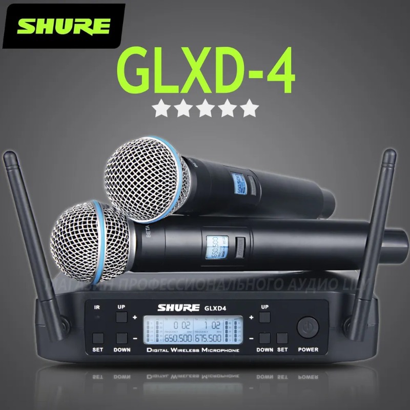 Shure GLXD4 BETA 58A 전문 무선 마이크 - Shure Mic Sm58 리뷰 및 가격