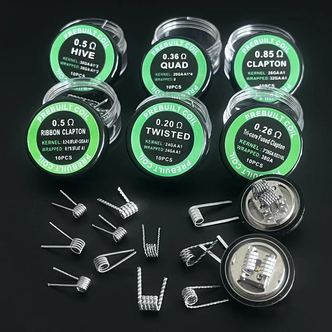 50pcs/30pcs/20pcs/10pcs DL RDL - Clapton Wire Pre Built 리뷰 및 가격