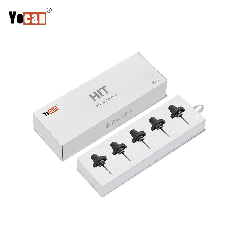 5 개/갑 오리지널 Yocan Hit/Vane 마우스피 - Dry Herb Vaping Accessories 리뷰 및 가격